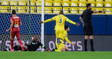 النصر يتفوق على الرائد 2-1 فى الشوط الأول بالدوري السعودي.. فيديو