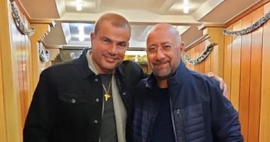 بهاء الدين محمد وتامر حسين مع الهضبة فى كواليس تحضيرات ألبوم الجديد "يا أنا يا لاء".. صور