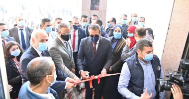وزير التعليم العالى يفتتح معهد البحوث والدراسات الاستراتيجية بجامعة الفيوم 