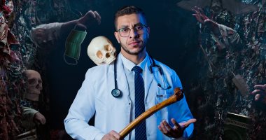 ما وراء الطب.. سيشن تخرج مبتكر لطلاب طب بنها على طريقة رفعت إسماعيل