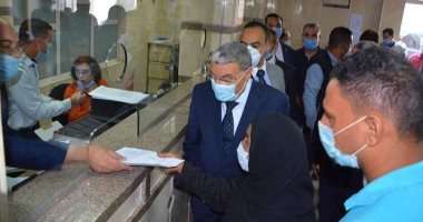 محافظة المنيا تستقبل 155 ألف طلب للتصالح على مخالفات البناء.. صور