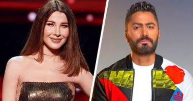 نانسى عجرم تروج لحفل رأس السنة مع تامر حسنى على الحياة و on e