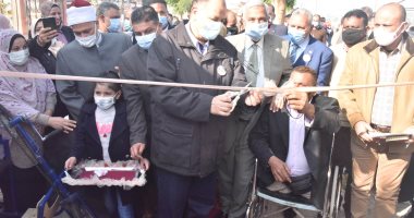 محافظ أسيوط يعلن دعم ذوى الهمم لتمكينهم ودمجهم فى المجتمع.. فيديو وصور