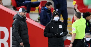 ليفربول ضد وست بروميتش.. بطاقة صفراء لـ كلوب بسبب الاعتراض على الحكم