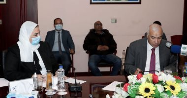 نيفين القباج فى ندوة أ ش أ: مصر ترجمت اهتمامها بحقوق الإنسان في دستور 2014