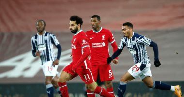 التشكيل الرسمى لمباراة وست بروميتش ضد ليفربول فى الدوري الإنجليزي