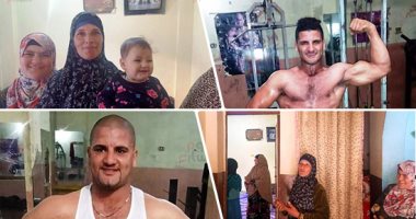 الابن البار يرد الجميل.. رجب ترك بطولة كمال أجسام لإنقاذ حياة والده.. تبرع بكبده له وأصبح حديث أهالى قريته ببنى سويف.. الأم: حنين على أبوه وتنافس مع أخيه على التبرع..وزوجته: شجعته على التبرع لحمايا.. فيديو وصور