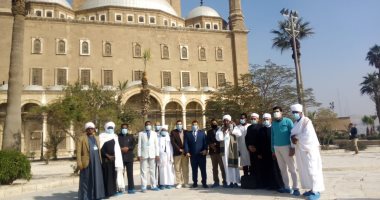 الأوقاف تنظم جولة لأئمة السودان فى القلعة ومسجدى الرفاعى والسلطان حسن.. صور