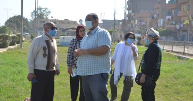 تطوير الميادين والمنتزهات العامة بمدينة إسنا لإعادة رونقها الجمالى