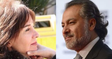 انهيار دلع الرحبى زوجة حاتم على فى كندا بعد خبر وفاته