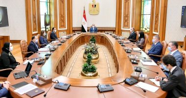 الرئيس السيسى يجتمع بالمجموعة الوزارية الاقتصادية