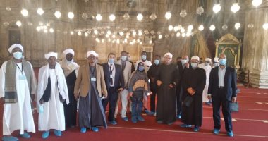 وفد من المتدربين السودانيين بأكاديمية الأوقاف الدولية يزورون قلعة صلاح الدين
