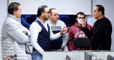 طارق علام يزور "اليوم السابع" ويجرى لقاء موسعا مع التليفزيون ويشيد بالتجربة