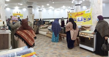 "تضامن الغربية" تنظم معرضا لتوزيع الأثاث والملابس للأسر الأكثر احتياجا بكفر الجنيدى
