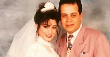 روجينا تحتفل بعيد ميلاد أشرف زكى بصور من ذكرياتهما: كل سنة وأنت حبيب العمر
