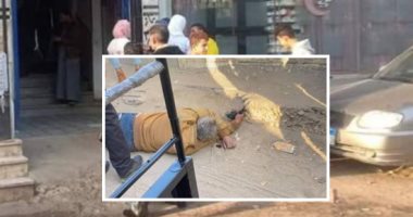 تفاصيل واقعة طعن مختل عقليا شخصا وإصابة آخرين فى شبين القناطر.. المتهم مريض نفسى كان نزيلا بمستشفى الأمراض العقلية لفترة طويلة.. أصيب بحال هياج وهاجم المارة بالسكين.. والنيابة تصرح بدفن جثة القتيل.. فيديو وصور