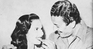 صور نادرة من شهر عسل شادية وعماد حمدى فى خمسينيات القرن الماضى