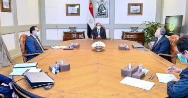 الرئيس السيسى يوجه بتوفير الموارد المالية للتطوير الشامل لجميع محطات المياه بأنواعها المختلفة.. ويشدد على التوسع فى تطبيق نظم الرى الحديثة وتوطين التكنولوجيا بالتنسيق مع كافة الجهات الوطنية المعنية