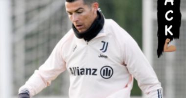 رونالدو يعلن عودته لتدريبات يوفنتوس واستعداده للقاء اودينيزى بعد جائزة لاعب القرن