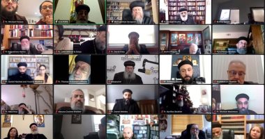 البابا تواضروس يشرح خارطة طريق العام الجديد لمجمع كهنة لوس أنجلوس "أون لاين"