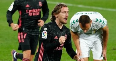 غرناطة ضد الريال.. مودريتش يتقدم للملكى فى الدقيقة 17 "فيديو"