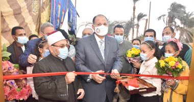 افتتاح مسجدين آل دعبس بأبنوب والساعة بأسيوط الجديدة بحضور المحافظ.. صور