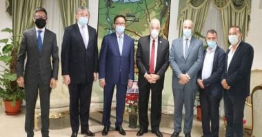 محافظ جنوب سيناء يستقبل سفير جمهورية كازاخستان بالقاهرة