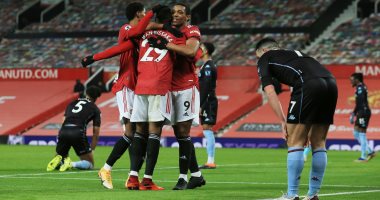 ملخص وأهداف مباراة مان يونايتد ضد استون فيلا فى الدوري الانجليزي.. فيديو