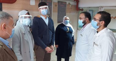 نائبا محافظ القليوبية يتفقدان مستشفيات عزل مصابى فيروس كورونا.. صور