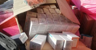ضبط 2000 علبة أدويه غير مصرح ببيعها ومنتهية الصلاحية فى الفيوم.. صور