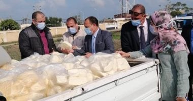 ضبط 4000 زريعة أسماك محظور صيدها فى حملة لمجلس مطوبس بكفر الشيخ 