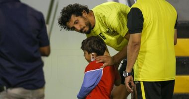 الاتحاد ضد الشباب.. حجازى برفقة نجله في تدريبات النمور قبل موقعة البطولة العربية