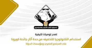 لجنة الاتصالات وتكنولوجيا المعلومات بتنسيقية شباب الأحزاب تقدم مقترحات تقنية لمكافحة انتشار كورونا