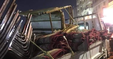 محافظة الجيزة تفض سرادق عزاء بامبابة وتغلق مراكز دروس خصوصية بالبدرشين.. صور