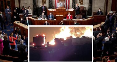 صور العالم هذا الصباح.. أعضاء الكونجرس الأمريكي الجدد يؤدون اليمين الدستورية و"بيلوسي" رئيسا للنواب.. جرحى في انفجار مستودع لتخزين الغاز بلبنان.. القوات الهندية تواصل البحث عن ضحايا انهيار منشأة لحرق الجثث