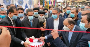 وزيرا السياحة والتنمية المحلية يفتتحان مسار العائلة المقدسة بسمنود