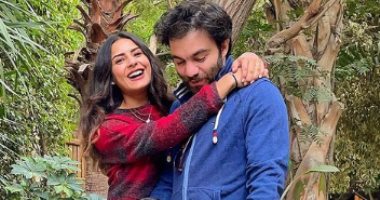 شريف رمزى مع زوجته وأبنائه للمرة الأولى بعد تعافيه من فيروس كورونا.. صور