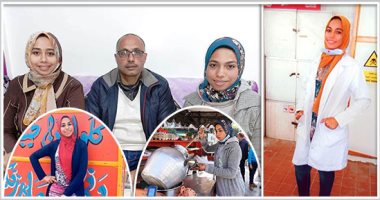 حكاية المهندسة "آية".. تعمل بائعة على عربة فول فجرا لتساعد والدها المريض وتذهب إلى جامعتها صباحا.. وتؤكد: فخورة بمهنتى والتحقت بالكلية من دبلوم صنايع..وساعدت والدتي في الحصول على دبلوم من محو الأمية..فيديو وصور