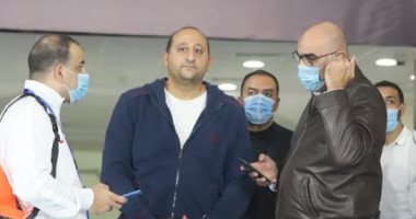هشام نصر وعمرو فتحى يتابعان استعدادات مونديال اليد فى برج العرب