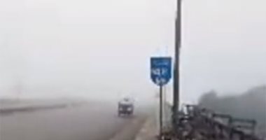 احذر الشبورة على الطريق الدائرى.. هدى السرعة وخلى بالك.. لايف