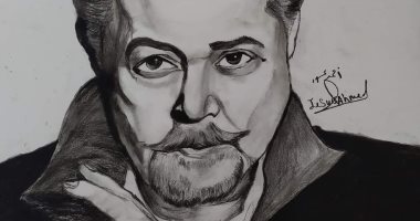 قارئ يشارك صحافة المواطن برسومات مميزة بالفحم والرصاص