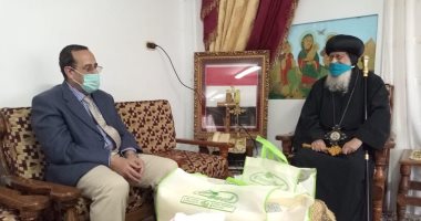 محافظ شمال سيناء والقيادات الأمنية يهنئون الأقباط بعيد الميلاد