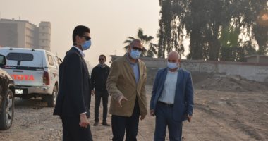 محافظ القليوبية يتابع أعمال تطوير محور طريق شركات البترول بمسطرد.. صور