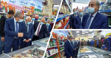 وزير التموين ومحافظ بورسعيد يفتتحان أول سوق لوجيستى متطور ببور فؤاد.. يطمئنان على مخزون السلع الاستراتيجية.. يتفقدان سوق الخضروات الجديد ومصنع إنتاج زيوت.. والمصيلحى: المشروعات تسهم فى تحسين جودة الحياة.. صور