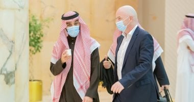 إنفانتينو يزور السعودية لبحث سبل تطوير الرياضة فى المملكة