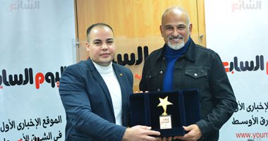 "اليوم السابع" يكرم النجم السورى جمال سليمان عن مشواره الفنى.. صور