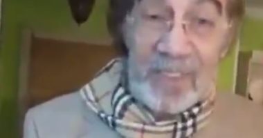 رانيا محمود ياسين تشارك فيديو لوالدها يهنئ فيه الأقباط بعيد الميلاد