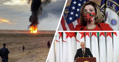 باختصار.. أهم الأخبار العالمية والعربية حتى الـ12.. رئيسة مجلس النواب الأمريكى تطالب بعزل ترامب.. رئيس الجزائر يأمر بسرعة إعداد مشروع القانون الجديد للانتخابات.. وإيلون ماسك الأغنى فى العالم متخطيا بيزوس
