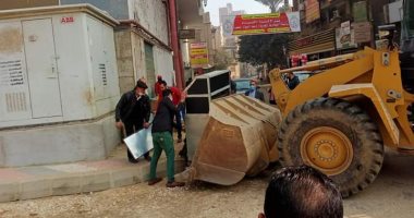 تكثيف حملات إزالة التعديات المخالفة على الأرض ورفع الإشغالات بالشرقية