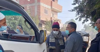 رئيس مدينة الفشن ببنى سويف يتابع توافر الأوكسجين بالمستشفى